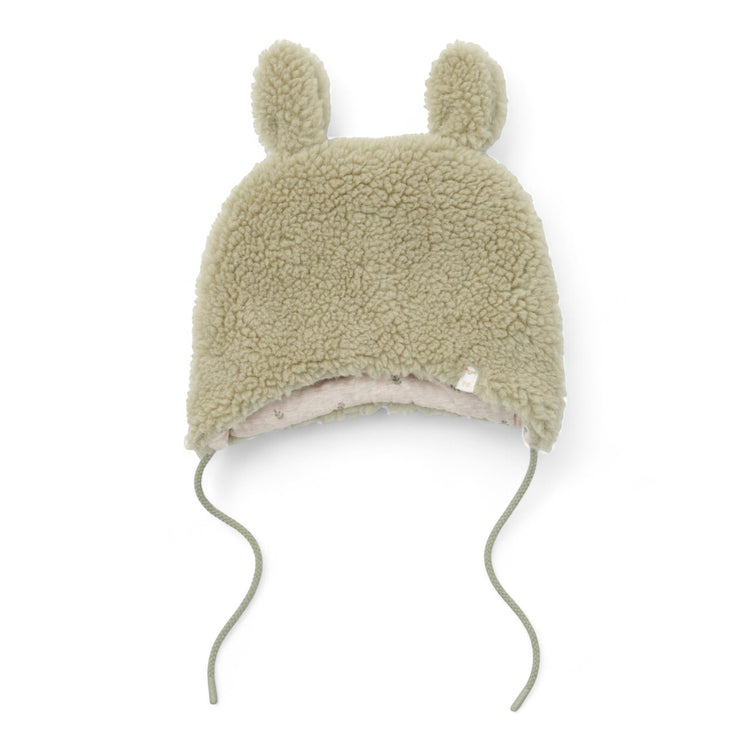 LITTLE DUTCH. Teddy cap Soft Green