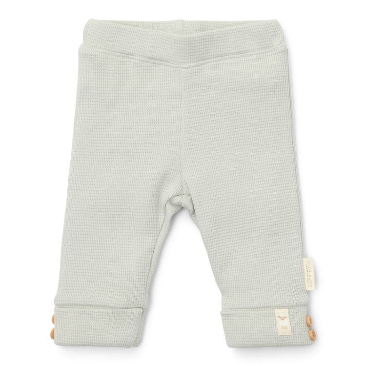 LITTLE DUTCH. Trousers waffle Soft Green