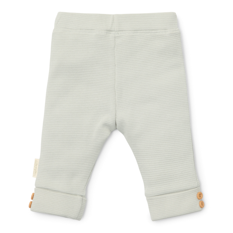 LITTLE DUTCH. Trousers waffle Soft Green