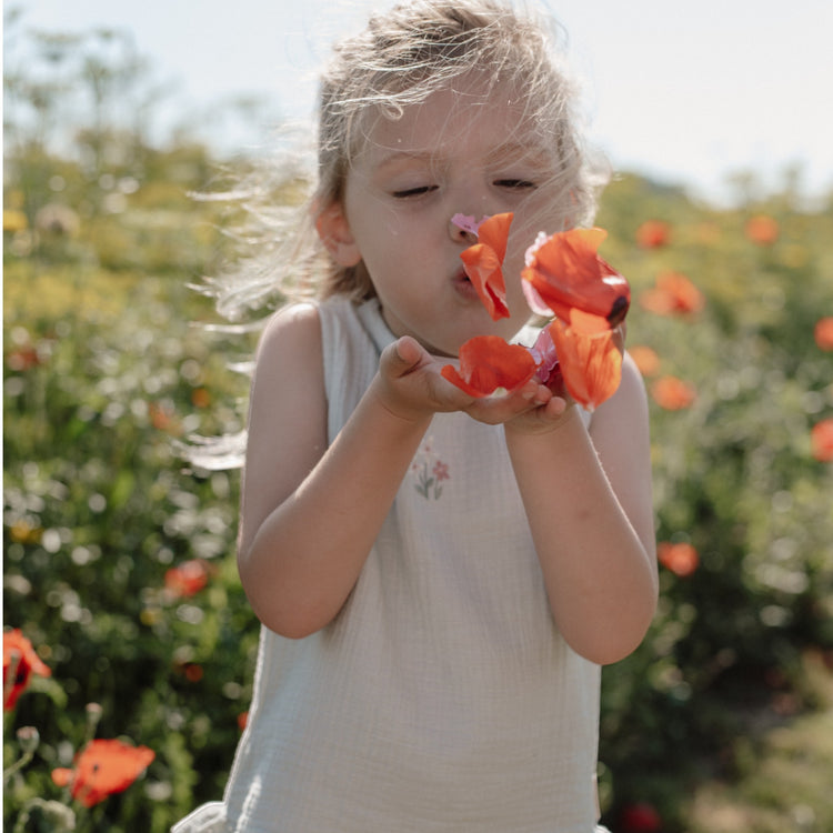 LITTLE DUTCH. Μπλουζάκι αμάνικο Fairy Mint