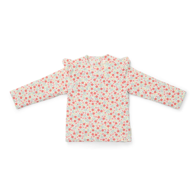 LITTLE DUTCH. Rash guard long sleeves Sunny Flowers Multi-colour