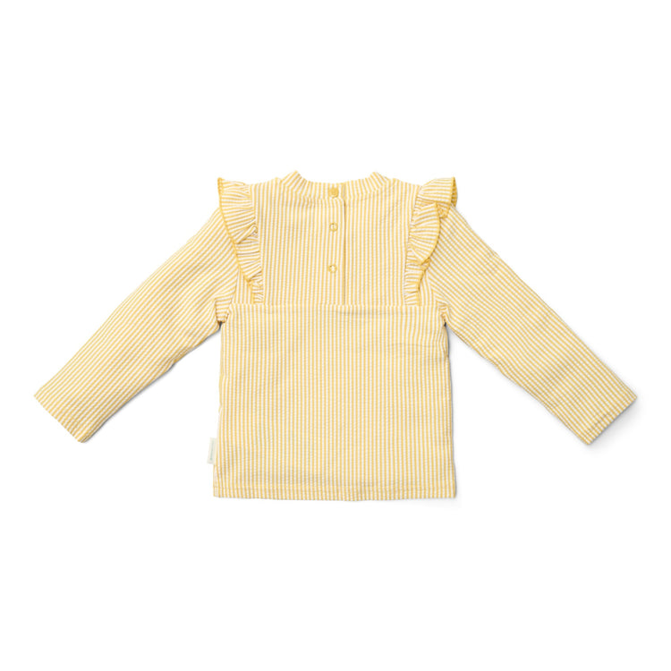 LITTLE DUTCH. Μπλουζάκι μακρυμάνικο με προστασία UV Ocean Treasures Yellow
