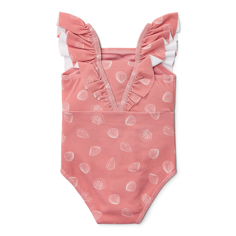 LITTLE DUTCH. Bathing suit Ocean Treasures Pink
