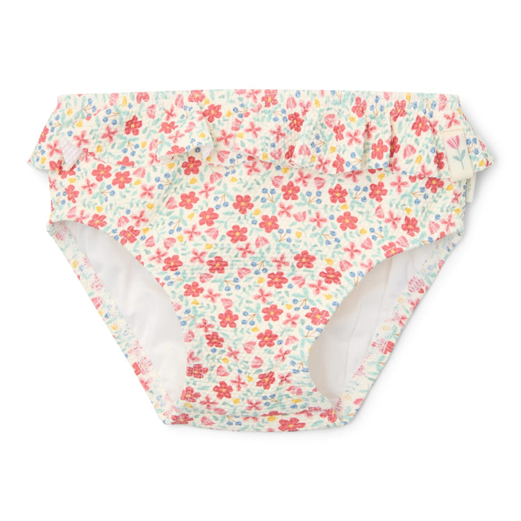 LITTLE DUTCH. Παιδικό μαγιό μπικίνι με βολάν Sunny Flowers Multi-colour
