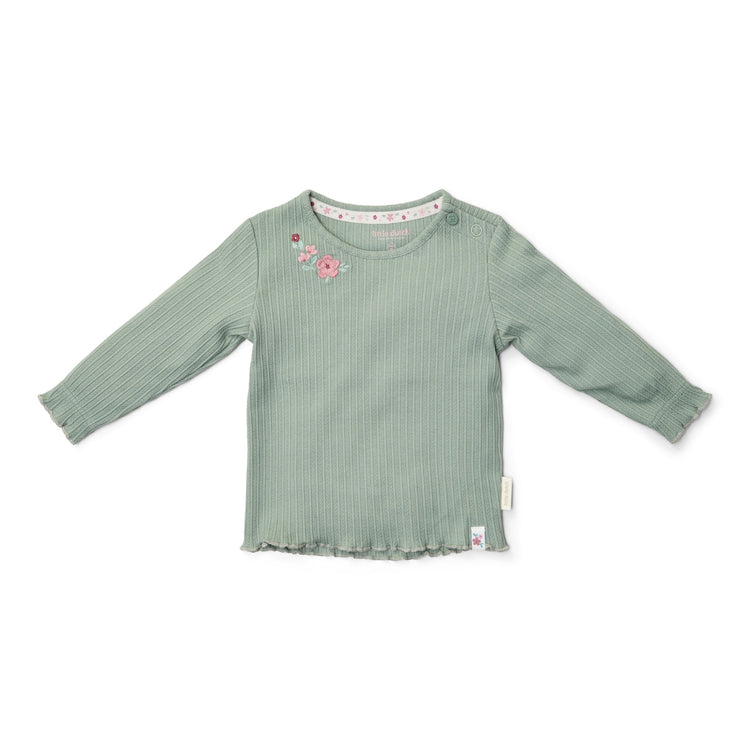 LITTLE DUTCH. T- shirt long sleeves Garden Green