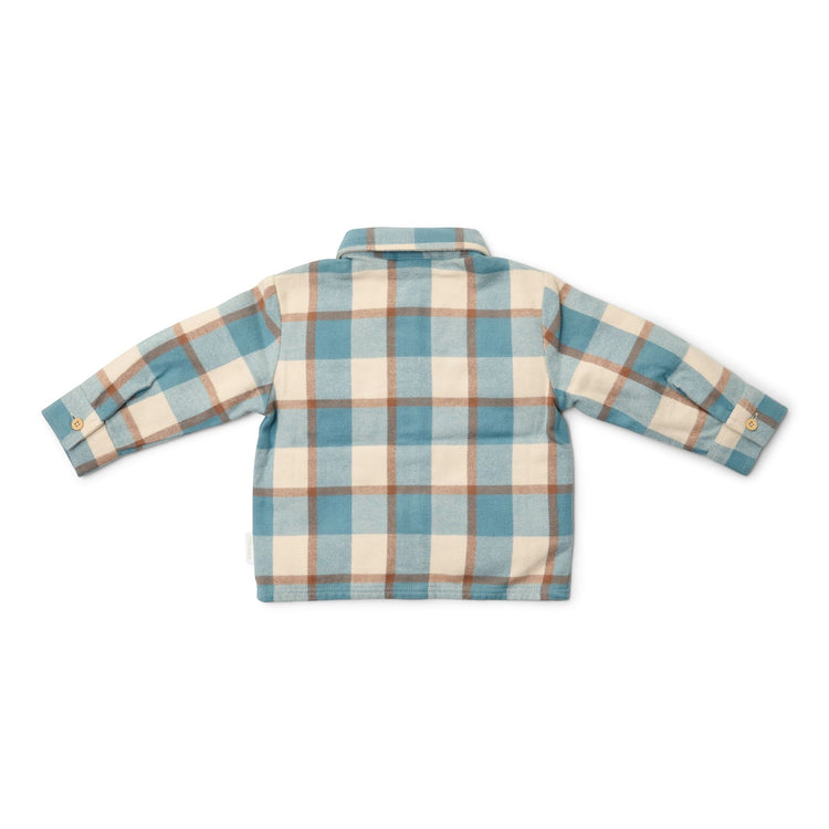 LITTLE DUTCH. Πουκάμισο μακρυμάνικο Stone Blue Check