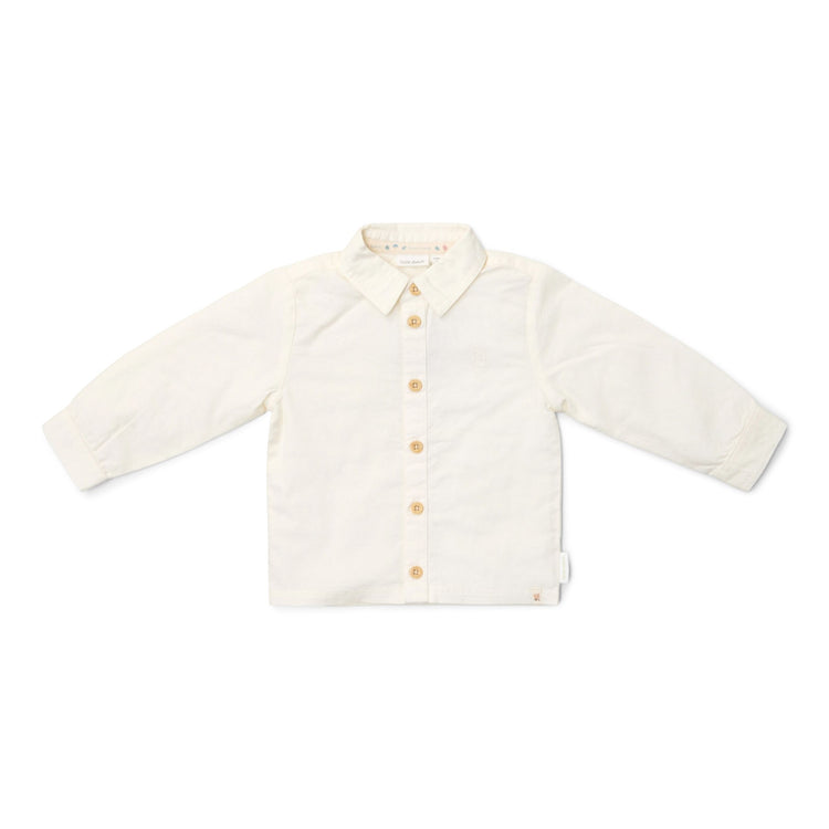 LITTLE DUTCH. Πουκάμισο μακρυμάνικο Off White