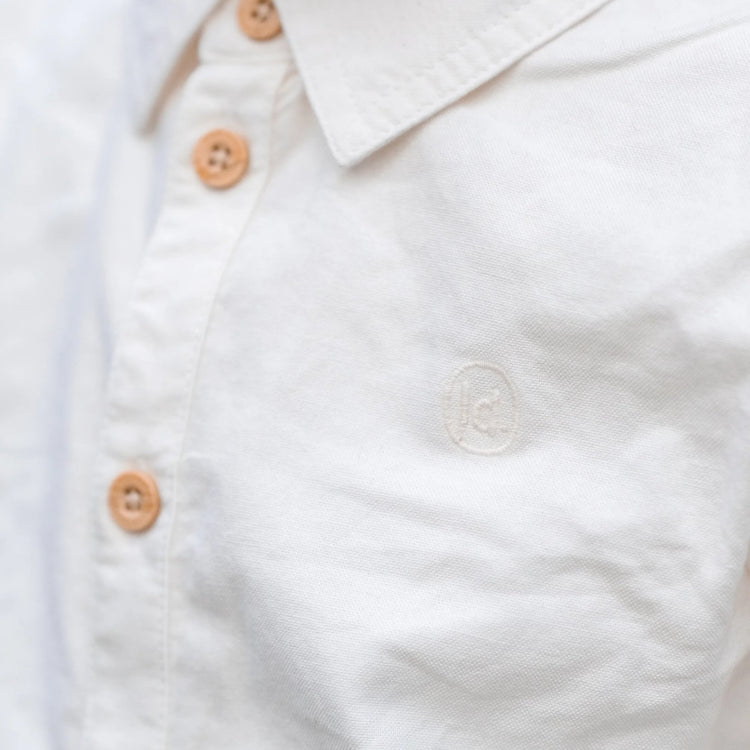 LITTLE DUTCH. Πουκάμισο μακρυμάνικο Off White