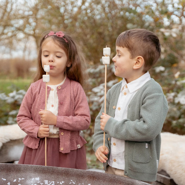 LITTLE DUTCH. Πουκάμισο μακρυμάνικο Off White