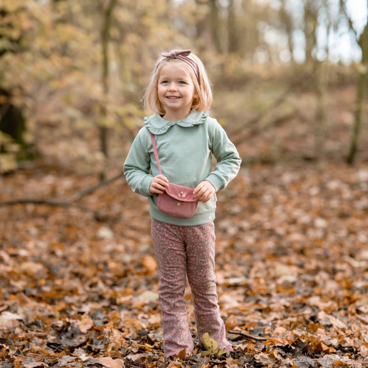 LITTLE DUTCH. Φούτερ με γιακά Garden Green