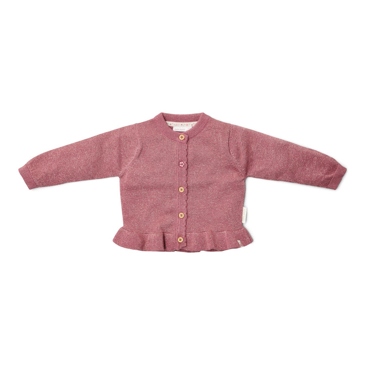 LITTLE DUTCH. Knitted cardigan Rouge