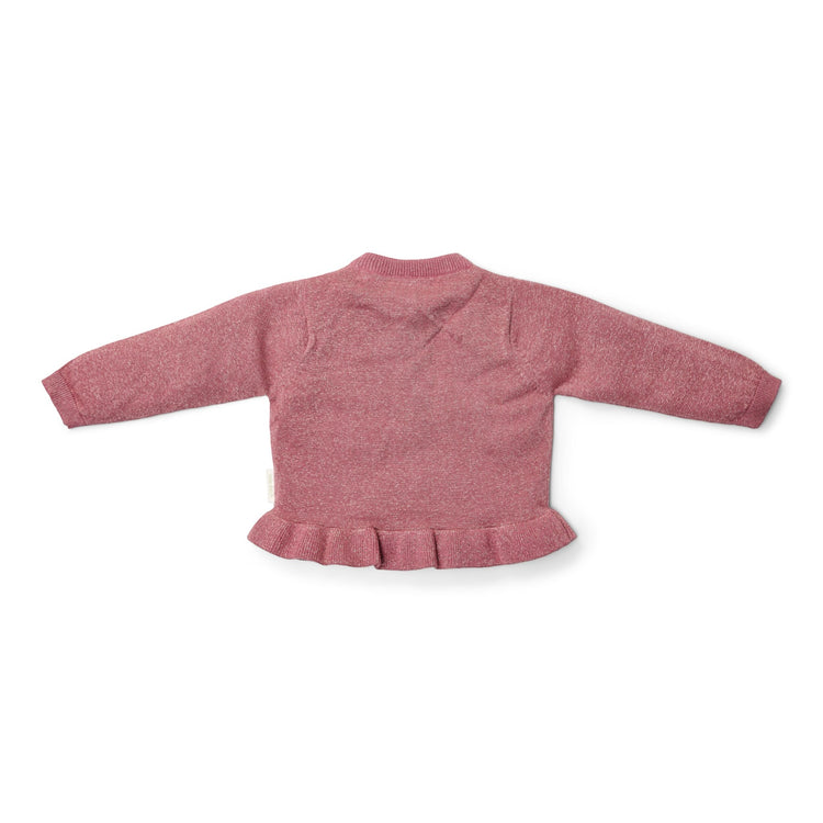 LITTLE DUTCH. Knitted cardigan Rouge