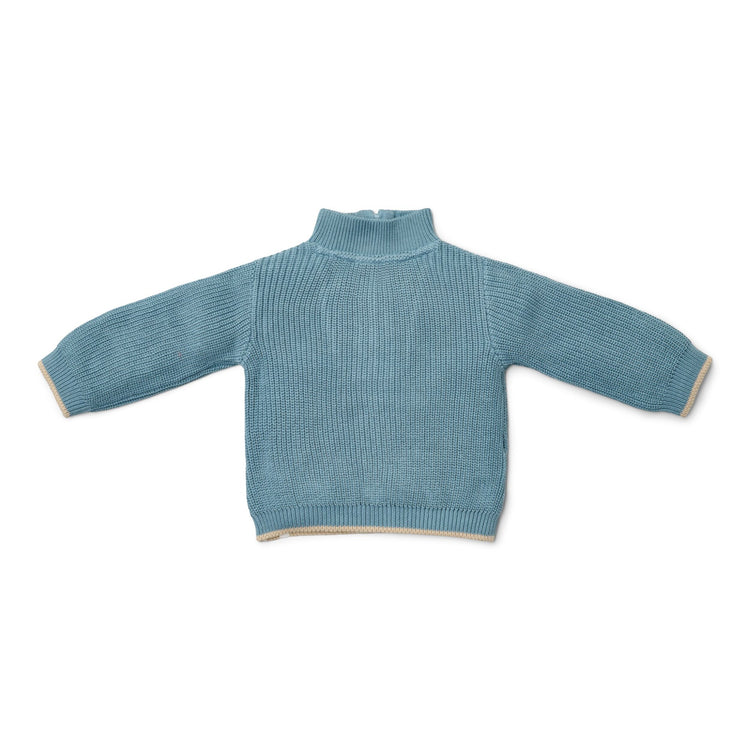 LITTLE DUTCH. Πλεκτό πουλόβερ Stone Blue