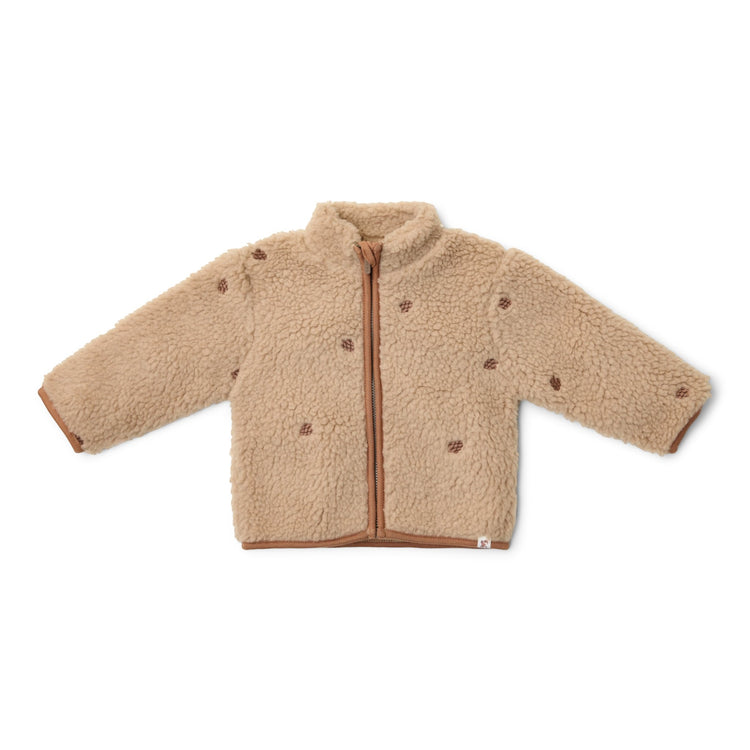 LITTLE DUTCH. Ζακέτα teddy Taupe
