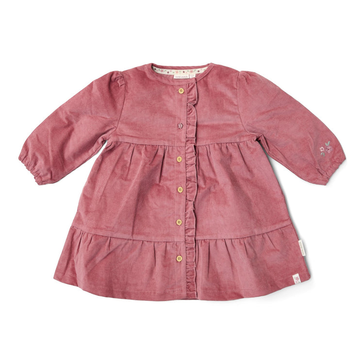 LITTLE DUTCH. Dress long sleeves Rouge
