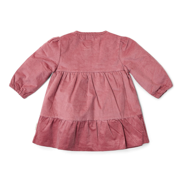 LITTLE DUTCH. Dress long sleeves Rouge