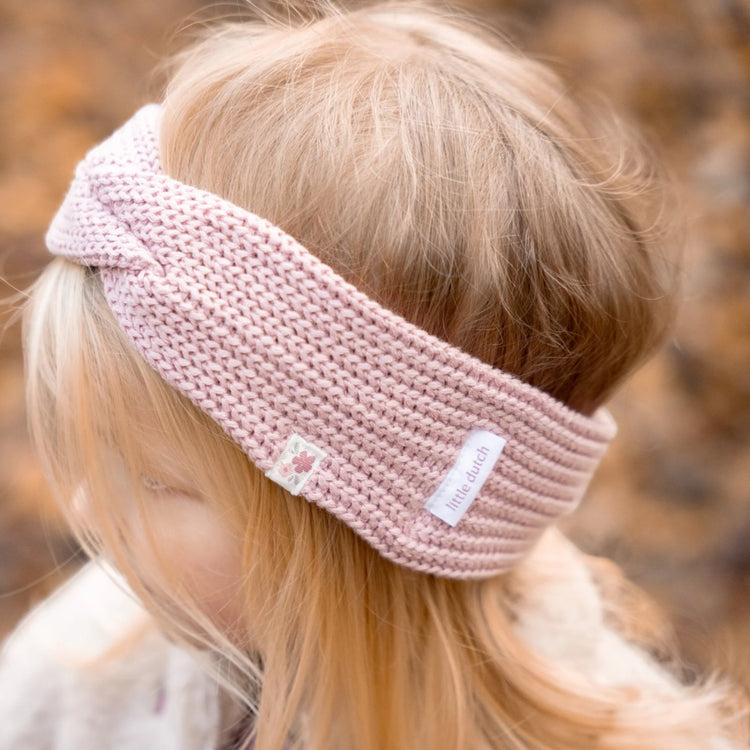 LITTLE DUTCH. Πλεκτή κορδέλα για τα μαλλιά Velvet Rose