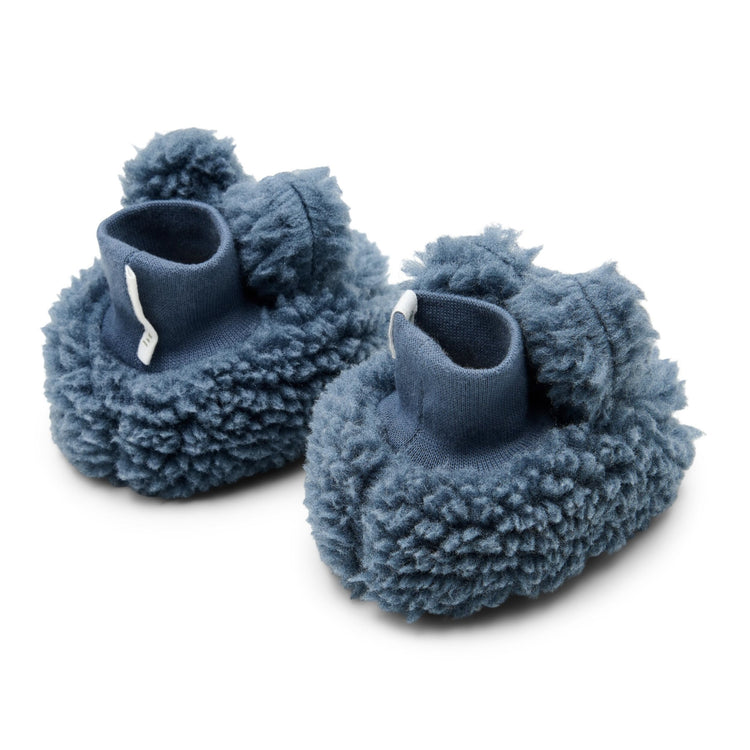 LITTLE DUTCH. Βρεφικά μποτάκια αγκαλιάς teddy Stone Blue