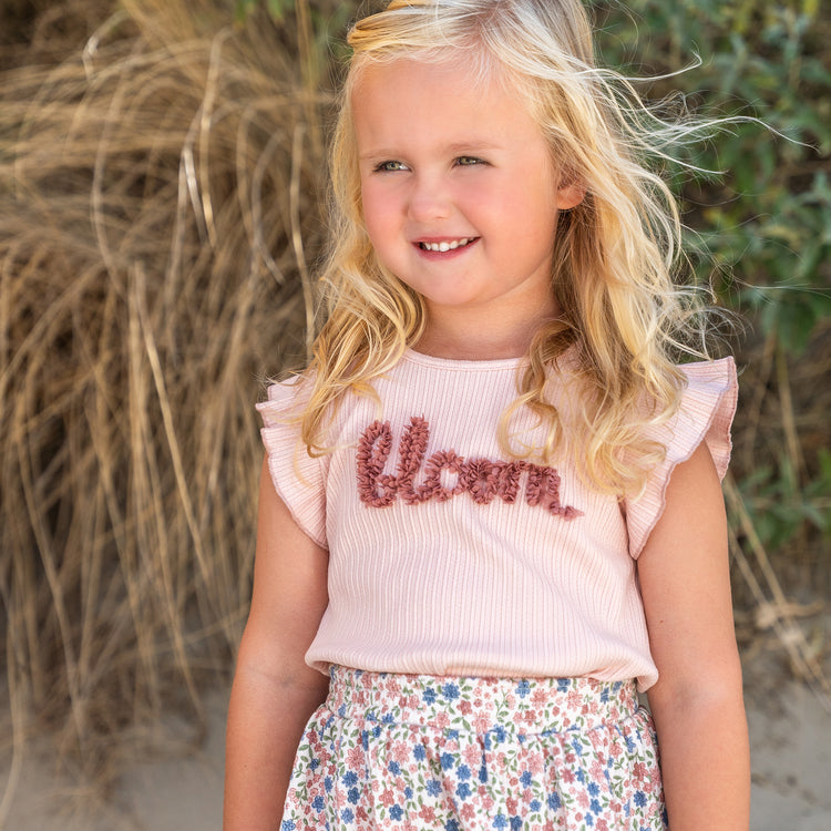 LITTLE DUTCH. T-shirt sleeveless Fairy Pink