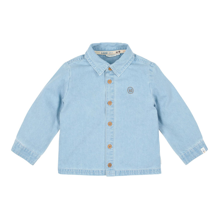 LITTLE DUTCH. Πουκάμισο μακρυμάνικο Denim