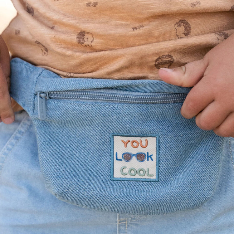 LITTLE DUTCH. Fanny pack Denim - One Size