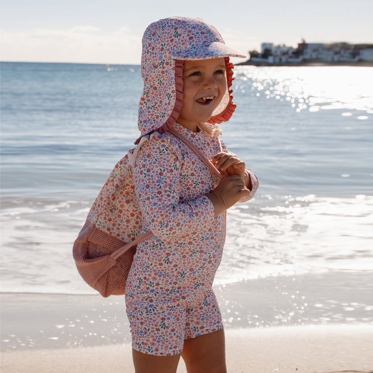 LITTLE DUTCH. Long Sleeve Swimsuit Dreamy Flowerfield