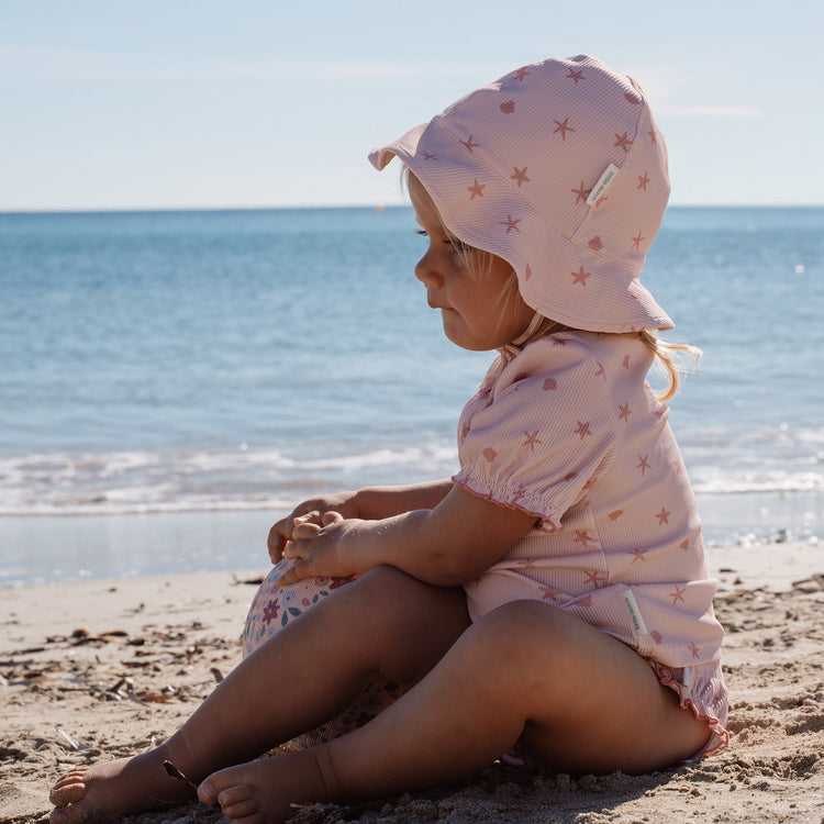 LITTLE DUTCH. Μπλουζάκι κοντομάνικο με προστασία UV Dreamy Seashells