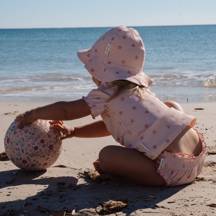 LITTLE DUTCH. Μπλουζάκι κοντομάνικο με προστασία UV Dreamy Seashells