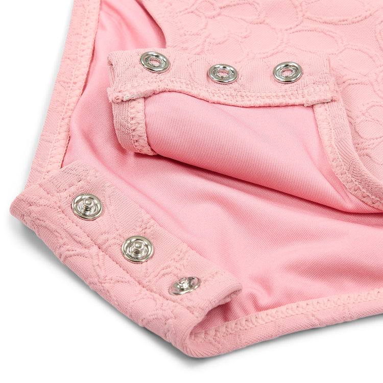 LITTLE DUTCH. Swimsuit with Ruffles Dreamy Pink Rose