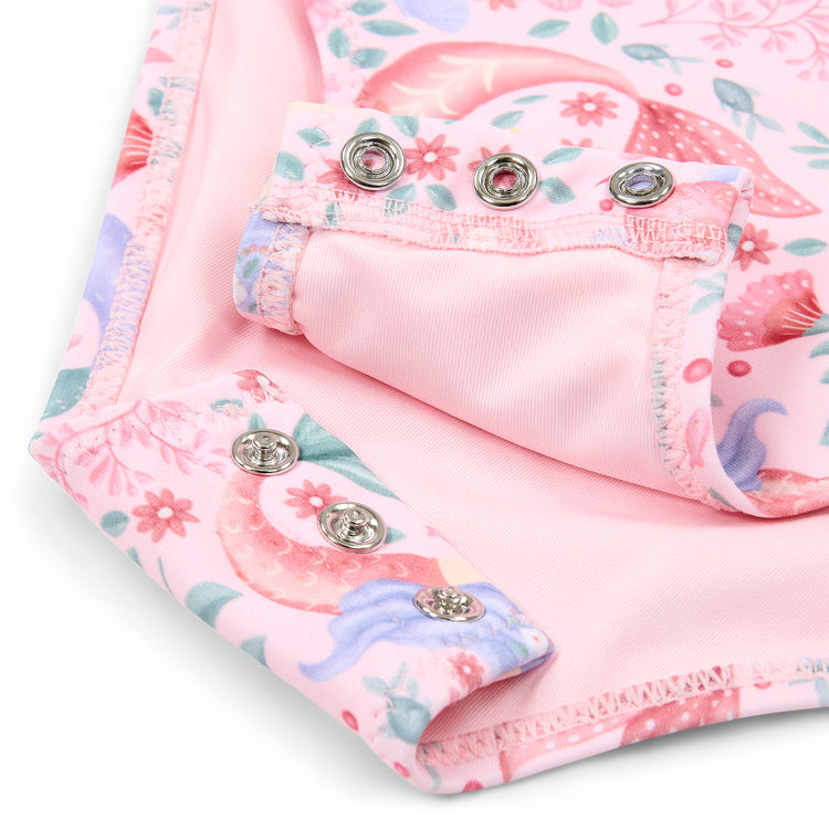 LITTLE DUTCH. Swimsuit with Ruffles Dreamy Mermaid
