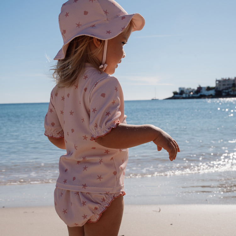 LITTLE DUTCH. Sun Hat Dreamy Seashells