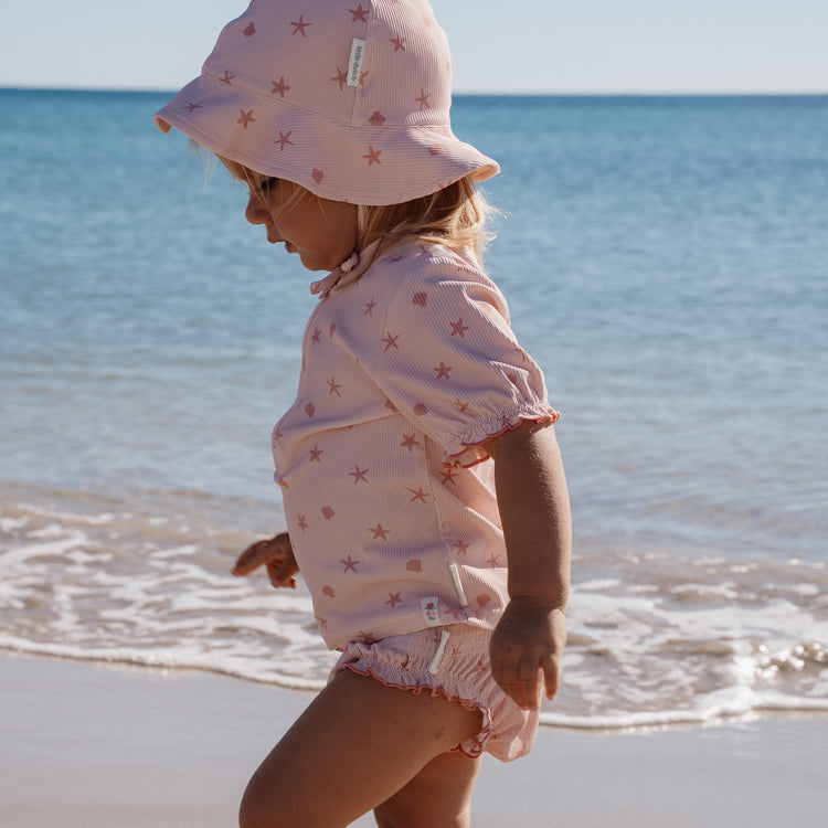 LITTLE DUTCH. Sun Hat Dreamy Seashells