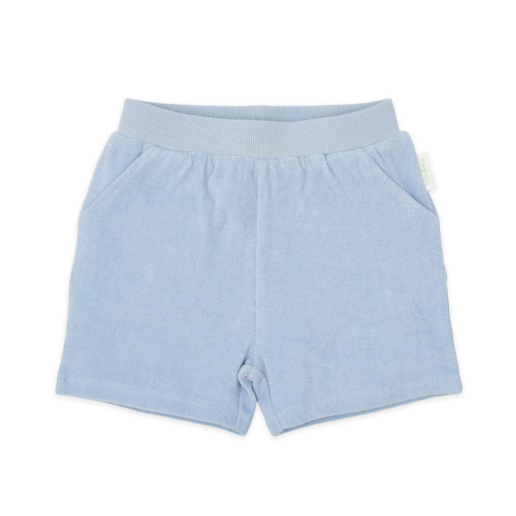 LITTLE DUTCH. Short Sleeve Shirt and Shorts Ocean World Blue
