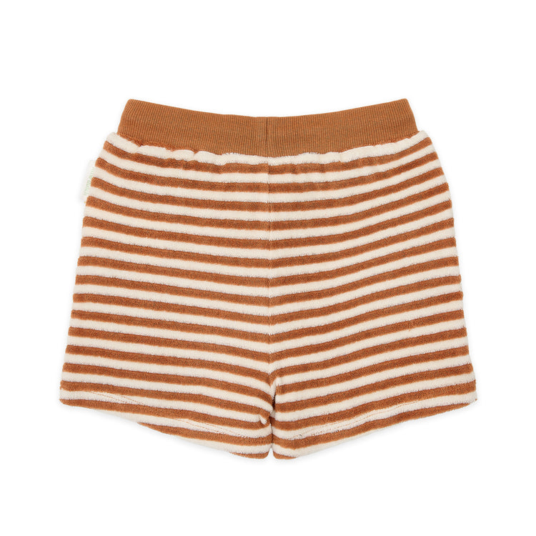LITTLE DUTCH. Singlet and Shorts Ocean World Brown