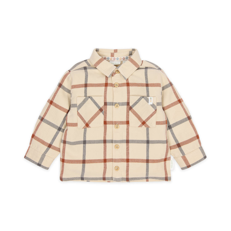LITTLE DUTCH. Πουκάμισο Safari Check