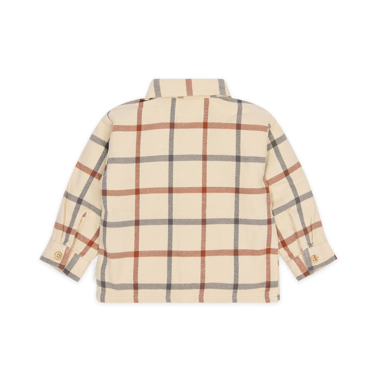 LITTLE DUTCH. Πουκάμισο Safari Check