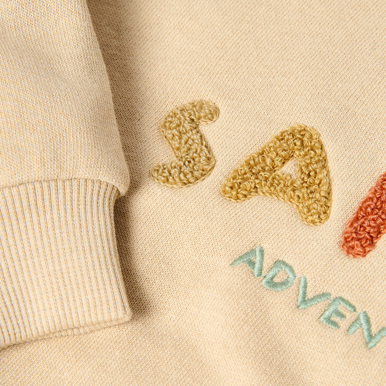 LITTLE DUTCH. Φούτερ Warm Taupe