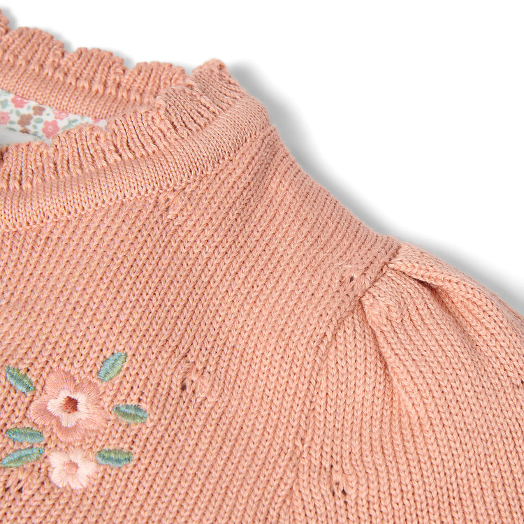 LITTLE DUTCH. Ζακέτα πλεκτή Deep Pink