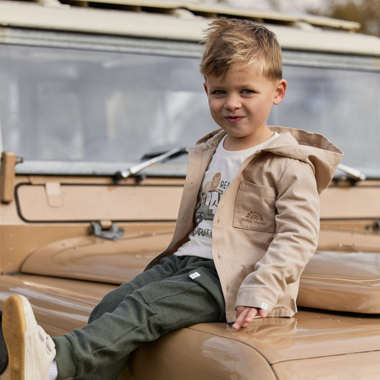 LITTLE DUTCH. Παντελονάκι Deep Olive