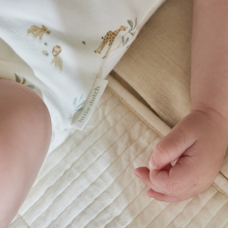 LITTLE DUTCH. Romper short sleeve Little Safari