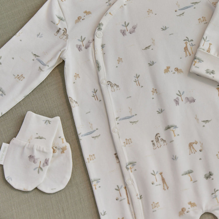 LITTLE DUTCH. Scratch mittens Little Safari - One Size