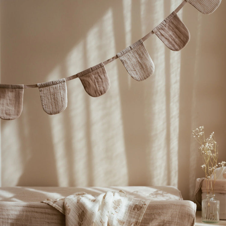 LITTLE DUTCH. Garland Pure Soft Beige