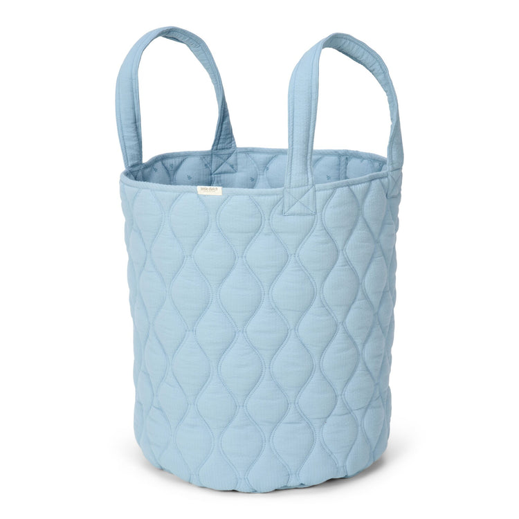 LITTLE DUTCH. Καλάθι αποθήκευσης μεγάλο Pure Denim Blue