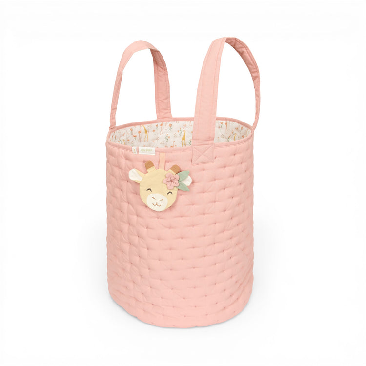 LITTLE DUTCH. Storage basket with handles large Blooming Safari