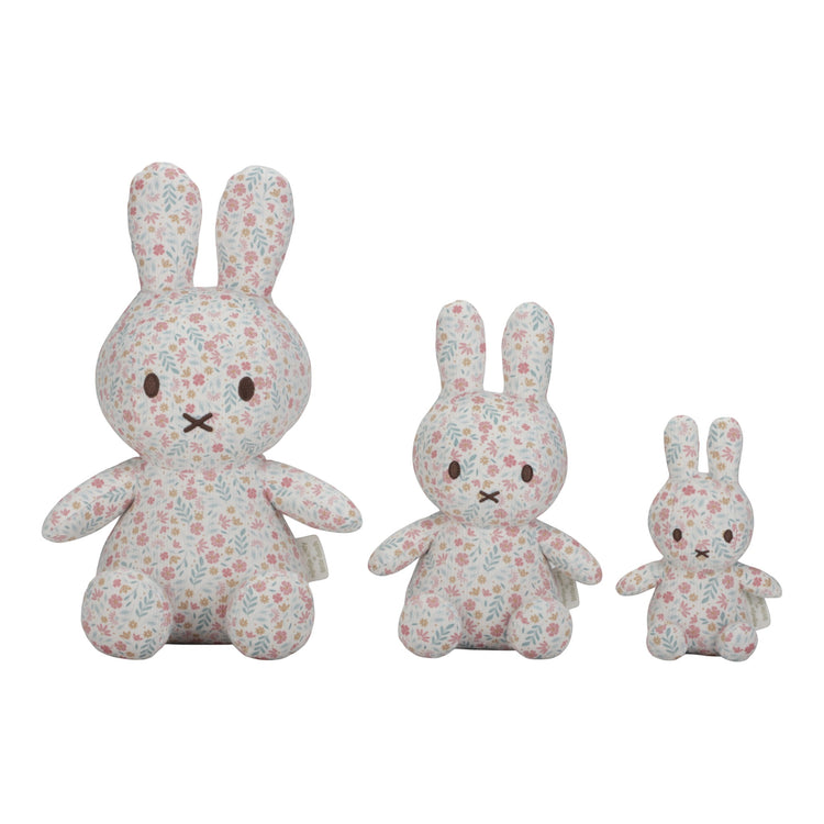 LITTLE DUTCH. Miffy Cuddle all-over print 30 cm - Lucky Blossom GRS