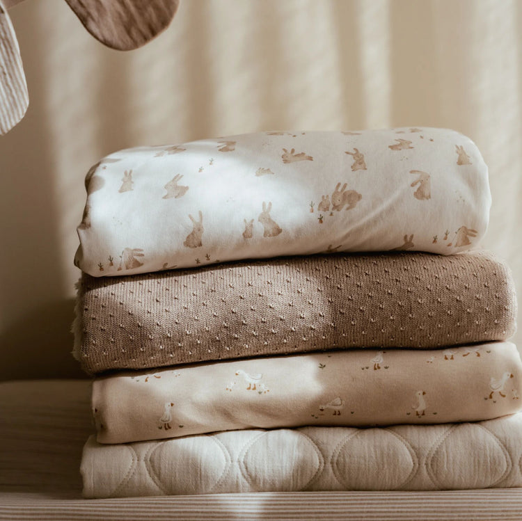 LITTLE DUTCH. Bassinet blanket Little Goose 70x100