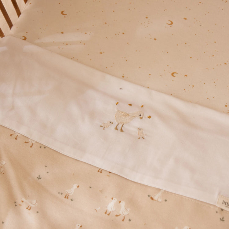 LITTLE DUTCH. Bassinet blanket Little Goose 70x100