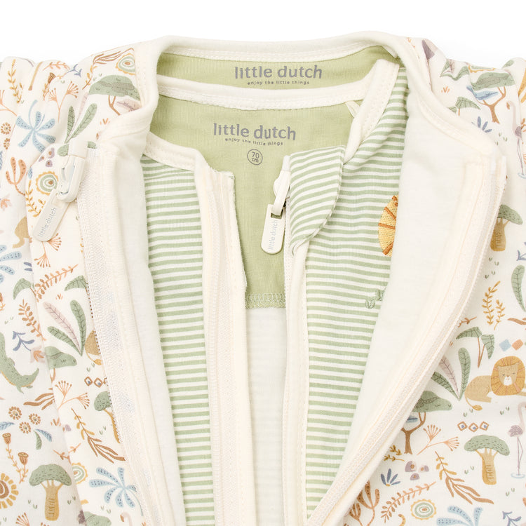 LITTLE DUTCH. Sleeping bag 4 seasons Safari Wonders 70cm