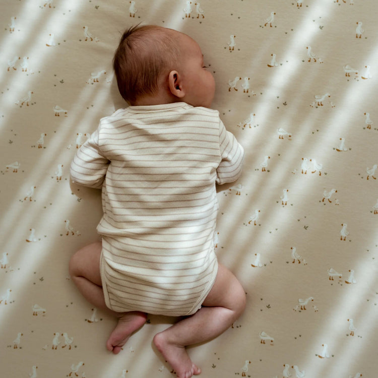 LITTLE DUTCH. Cot summer blanket Little Goose 110x140