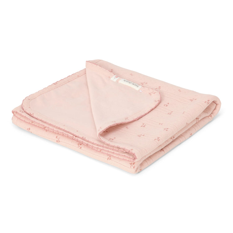 LITTLE DUTCH. Cot summer blanket Pure Blossom 110x140
